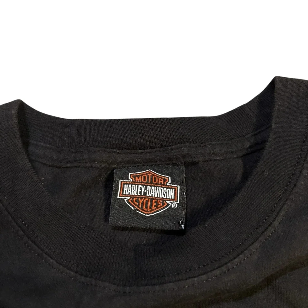 Harley-Davidson Feeling Lucky Graphic Tee‎ Mens Small Shamrock Skull Leprechaun